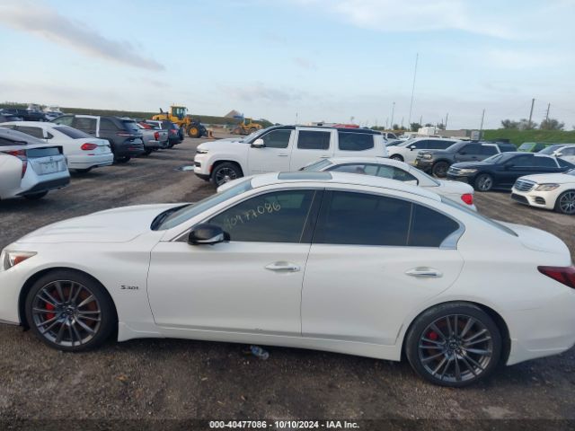 JN1FV7AP9JM460951 Infiniti Q50 3.0t Red Sport 400