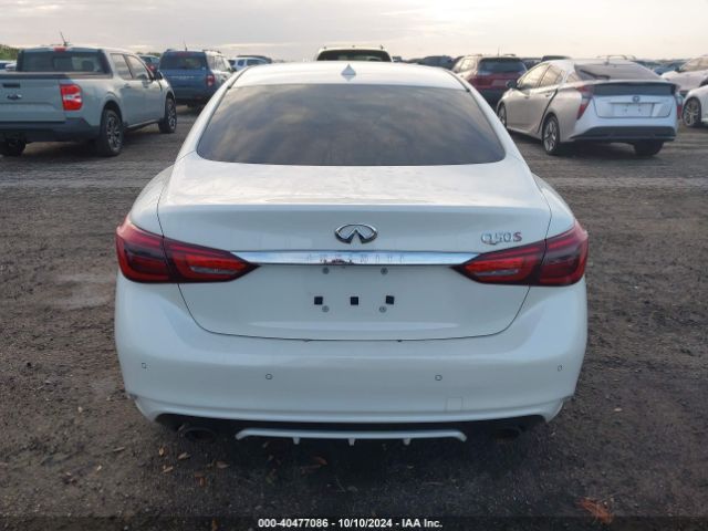 JN1FV7AP9JM460951 Infiniti Q50 3.0t Red Sport 400