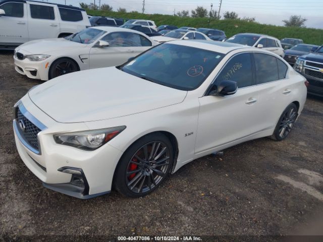 JN1FV7AP9JM460951 Infiniti Q50 3.0t Red Sport 400