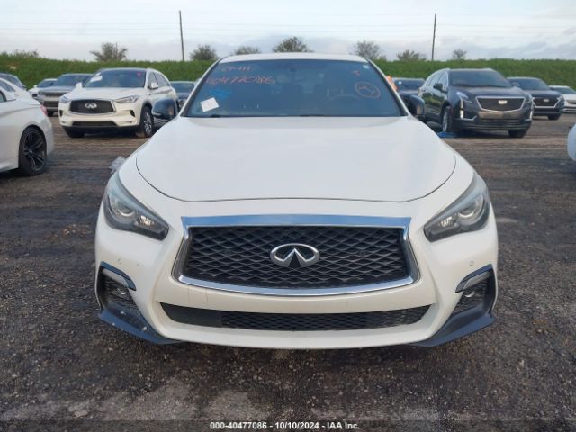 JN1FV7AP9JM460951 Infiniti Q50 3.0t Red Sport 400