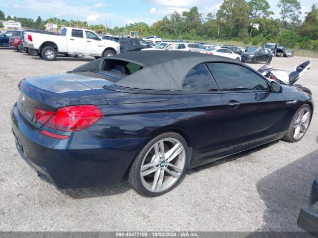 2013 BMW 650I WBAYP9C59DDW21372 Photo 3