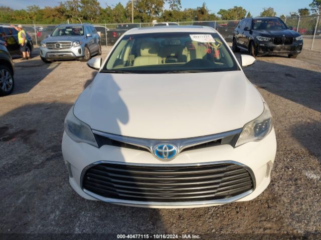4T1BD1EB9GU048656 Toyota Avalon Hybrid Xle Premium