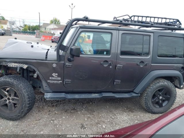 1C4BJWDG1HL537678 Jeep Wrangler Unlimited Sport