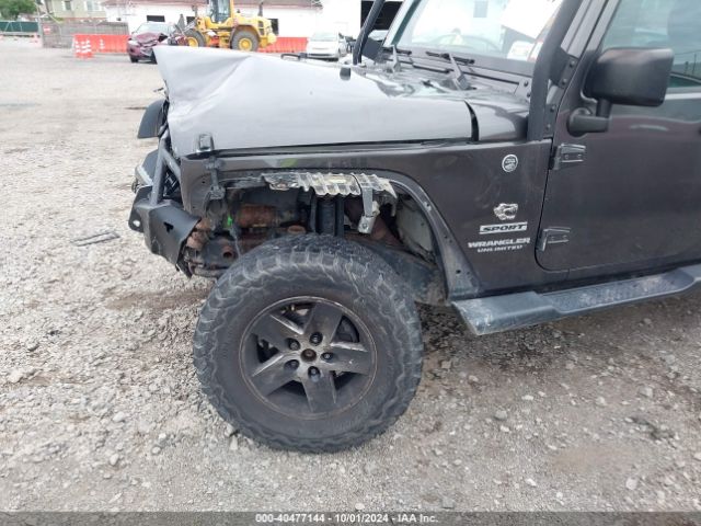 1C4BJWDG1HL537678 Jeep Wrangler Unlimited Sport