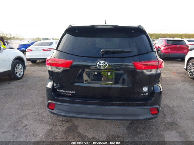 Toyota Highlander Xle 2019 5TDKZRFH9KS366992 Image 16