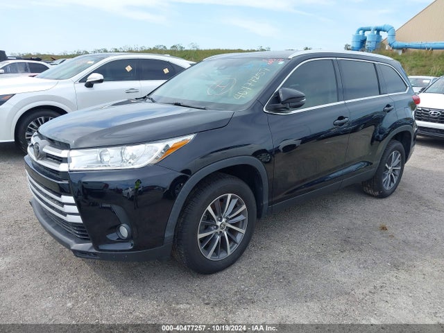 Toyota Highlander Xle 2019 5TDKZRFH9KS366992 Image 2