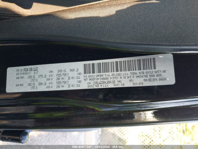 1C4BJWDG8HL694169 Jeep Wrangler Unlimited Sport
