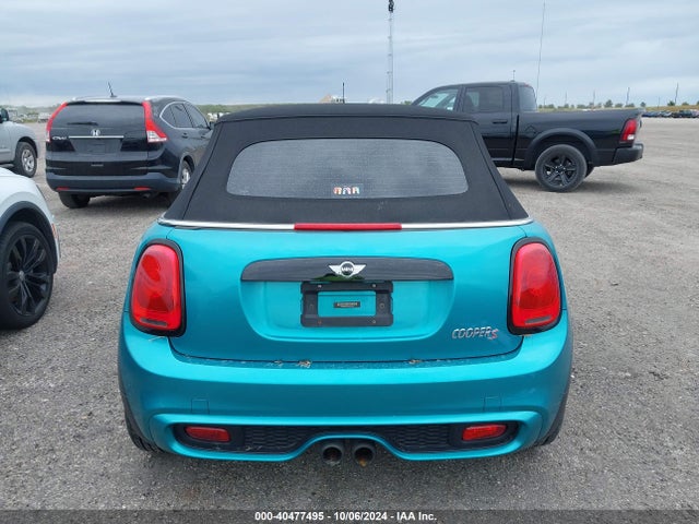 Mini Convertible Cooper S 2017 WMWWG9C30H3C81484 Image 16