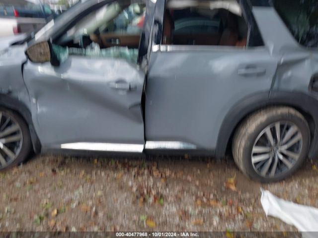 5N1DR3DK7NC244511 Nissan Pathfinder Platinum 4wd