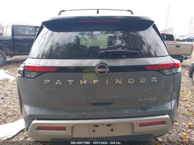 5N1DR3DK7NC244511 Nissan Pathfinder Platinum 4wd