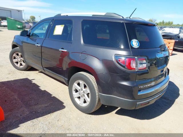 1GKKRPKD2FJ365908 GMC Acadia Sle-2