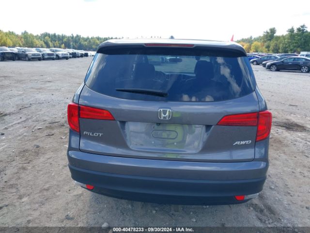 5FNYF6H50JB028131 Honda Pilot Ex-l