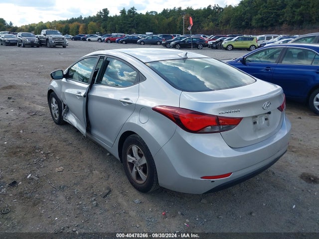 Hyundai ELANTRA SE 2015 5NPDH4AE6FH600092 Image 3