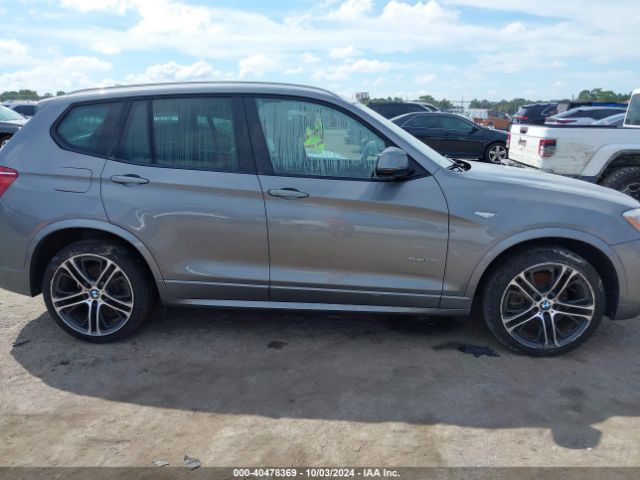 5UXWZ7C37H0V92540 BMW X3 Sdrive28i