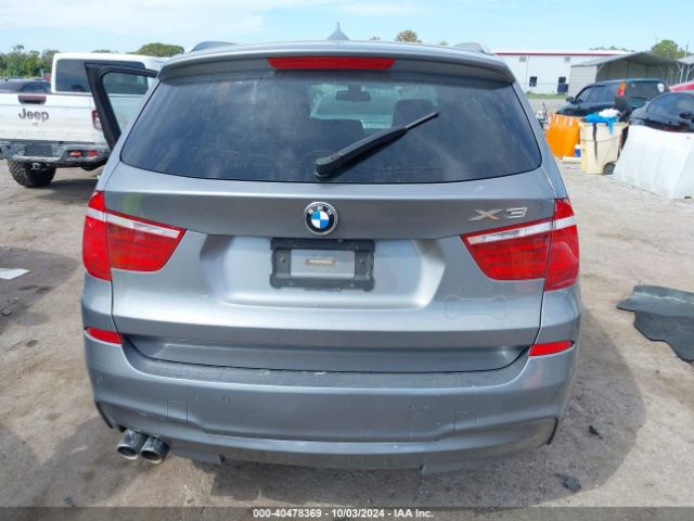 5UXWZ7C37H0V92540 BMW X3 Sdrive28i