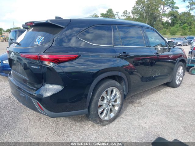 5TDYARAH8MS011596 Toyota Highlander Hybrid Limited