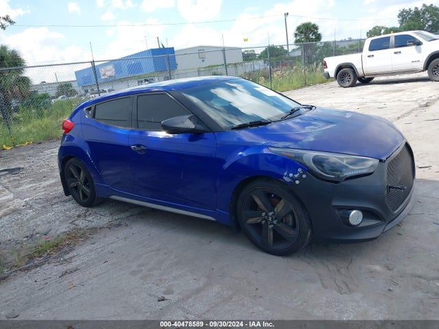 Hyundai Veloster Turbo W/black 2014 KMHTC6AE1EU210233 Image 12