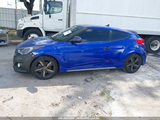 Hyundai Veloster Turbo W/black 2014 KMHTC6AE1EU210233 Image 13