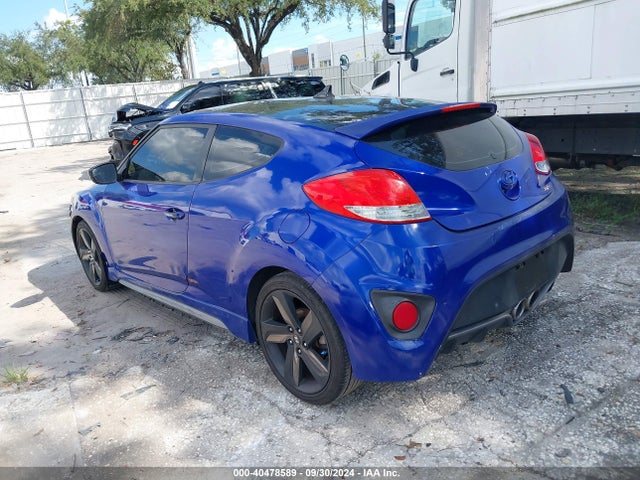Hyundai Veloster Turbo W/black 2014 KMHTC6AE1EU210233 Image 3