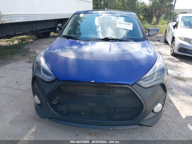 Hyundai Veloster Turbo W/black 2014 KMHTC6AE1EU210233 Image 6