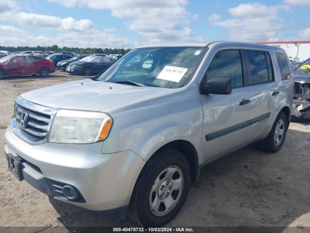5FNYF3H27FB033287 Honda PILOT LX