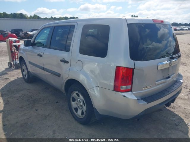 5FNYF3H27FB033287 Honda PILOT LX