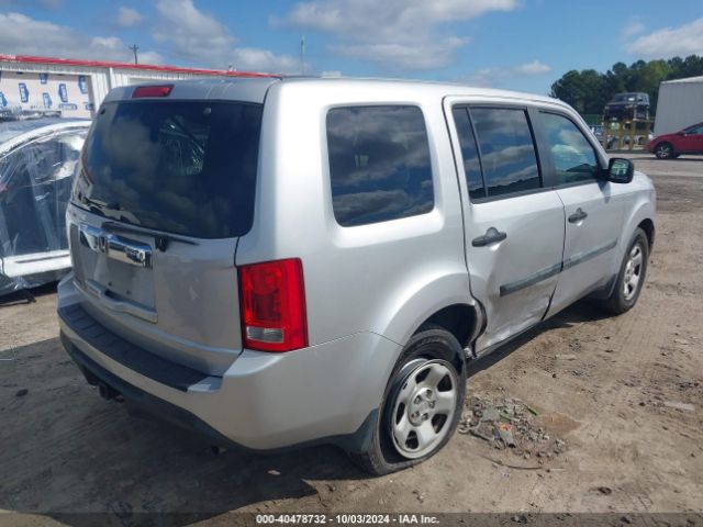 5FNYF3H27FB033287 Honda PILOT LX