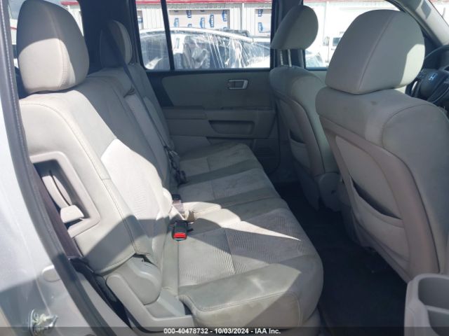 5FNYF3H27FB033287 Honda PILOT LX