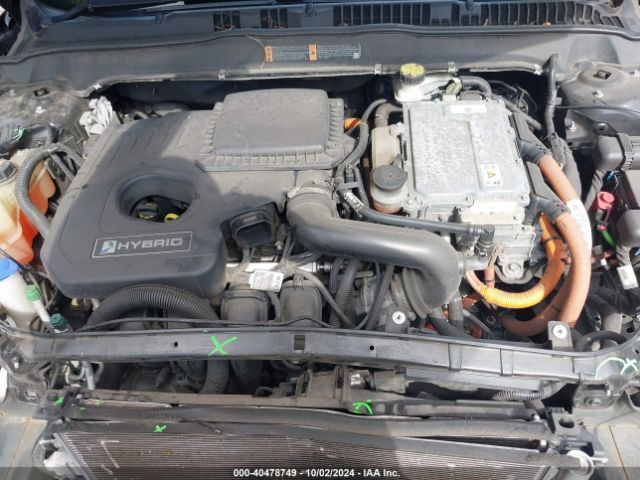 3FA6P0RU3HR315677 Ford Fusion Hybrid Titanium