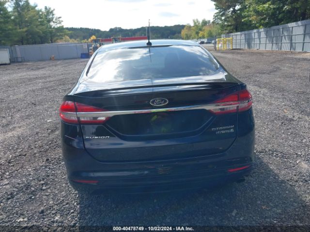 3FA6P0RU3HR315677 Ford Fusion Hybrid Titanium