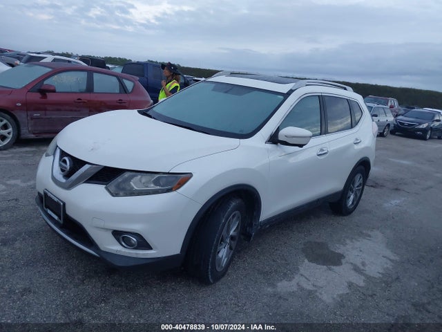 Nissan Rogue Sl 2015 5N1AT2MV4FC816029 Image 2