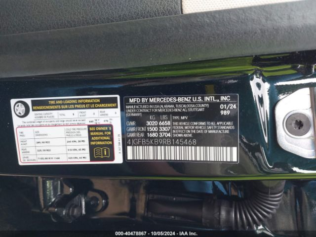 4JGFB5KB9RB145468 Mercedes-Benz Gle 450 4matic