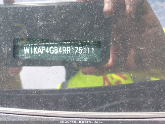 W1KAF4GB4RR175111 Mercedes-Benz C 300
