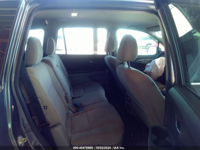 5FNYF5H35GB009219 Honda Pilot Ex