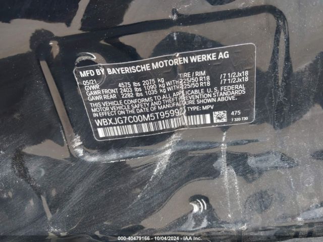 WBXJG7C00M5T95992 BMW X1 Sdrive28i