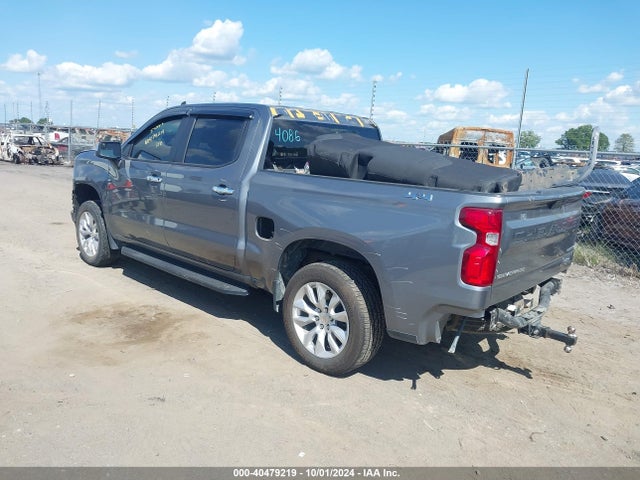 Chevrolet Silverado 1500 4wd  Short Bed Custom 2021 1GCPYBEKXMZ396548 Image 3