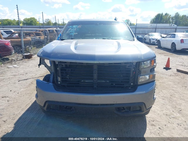 Chevrolet Silverado 1500 4wd  Short Bed Custom 2021 1GCPYBEKXMZ396548 Image 6