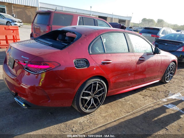 2024 Mercedes-benz C 300 მანქანა იყიდება აუქციონზე, vin: W1KAF4HB5RR185614, აუქციონის ნომერი: 40479378