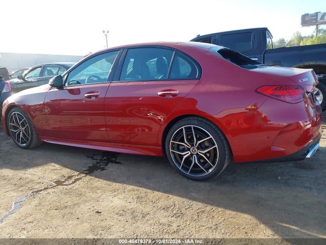 2024 Mercedes-benz C 300 მანქანა იყიდება აუქციონზე, vin: W1KAF4HB5RR185614, აუქციონის ნომერი: 40479378