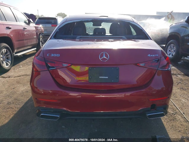 2024 Mercedes-benz C 300 მანქანა იყიდება აუქციონზე, vin: W1KAF4HB5RR185614, აუქციონის ნომერი: 40479378