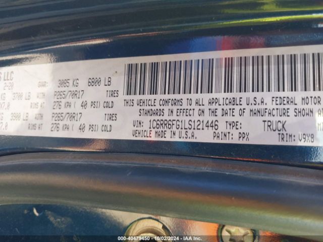 1C6RR6FG1LS121446 RAM 1500 Classic