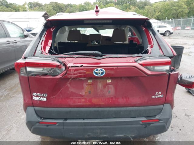 JTMLWRFVXND148367 Toyota Rav4 Hybrid Le