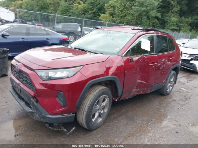 JTMLWRFVXND148367 Toyota Rav4 Hybrid Le