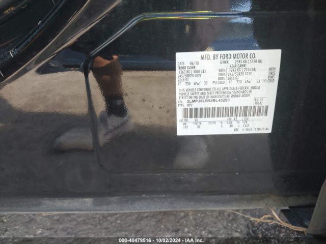 2LMPJ8LR5JBL43293 Lincoln Mkx Reserve