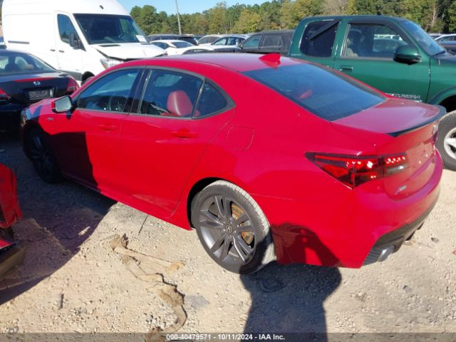 19UUB1F61KA002903 Acura Tlx Tech   A-spec Pkgs/w/a-spec Pkg Red Leather