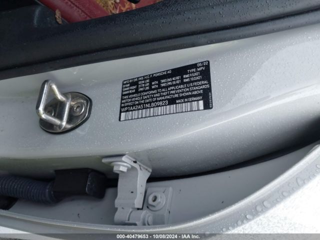 WP1AA2A51NLB09823 Porsche Macan