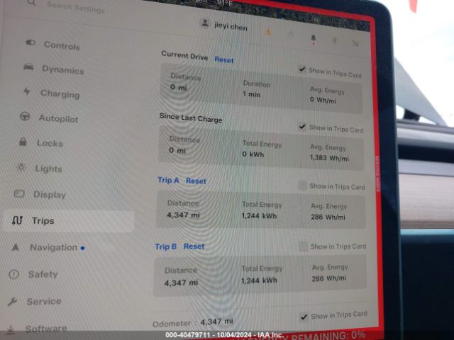 7SAYGDEE9PA135435 Tesla Model Y