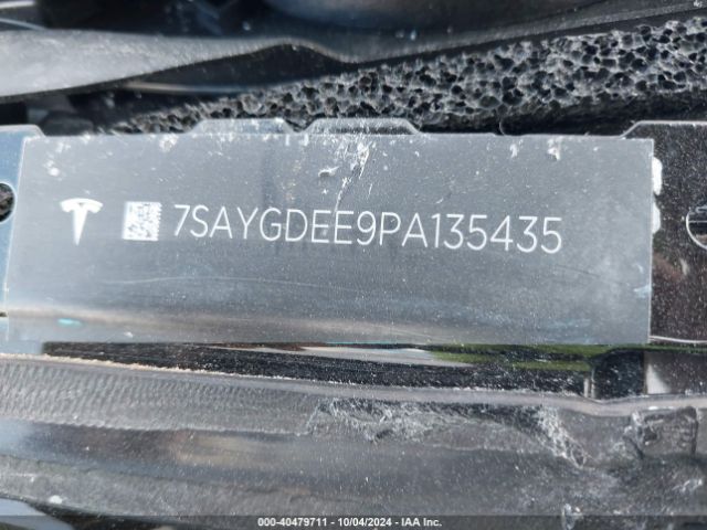 7SAYGDEE9PA135435 Tesla Model Y