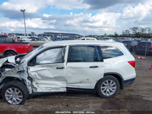 5FNYF5H16KB013674 Honda PILOT LX