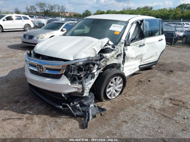 5FNYF5H16KB013674 Honda PILOT LX